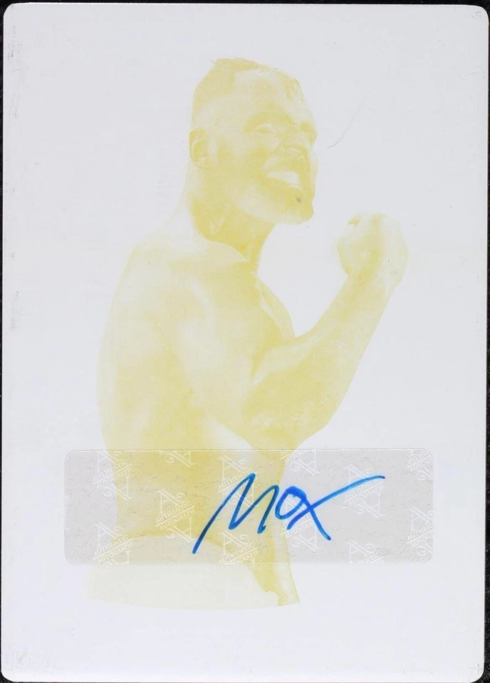 Printing Plate Yellow Autographs