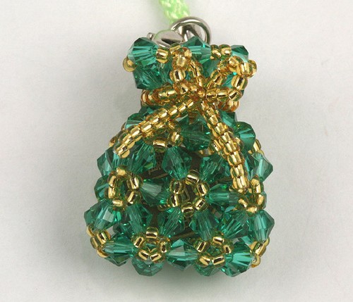 Assorted Color Crystal Lucky Bag Cell Phone Bags Charms Strap NEW - Picture 6 of 9