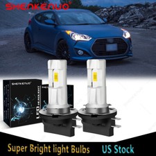 2x H11B LED Light Bulbs Headlight Low Beam for Hyundai Veloster 2012-2017 6000K