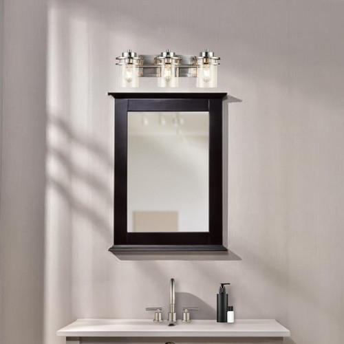 32"H x 24"W CAMBRIDGE Rectangle Wood Wall Mirror - Bild 1 von 5