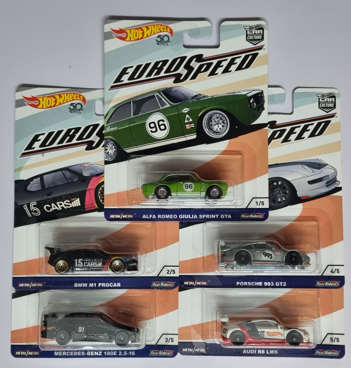 HOT WHEELS CAR CULTURE EUROSPEED SET | eBay