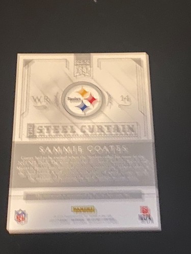 Sammie Coates National Treasures Steel Curtain Auto Autograph #48/49 - Bild 2 von 2