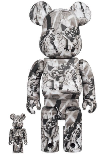 BE@RBRICK - BE@RBRICK BATMAN HUSH 100％ &amp; 400％ Medicom 400% + 100% Bearbrck ~ DC Comics Batman Be@rbrck