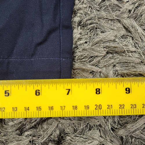 Dockers Damenhose 14 schmal blau Baumwolle formell plissiert Eingrifftaschen Reißverschluss - Bild 11 von 21