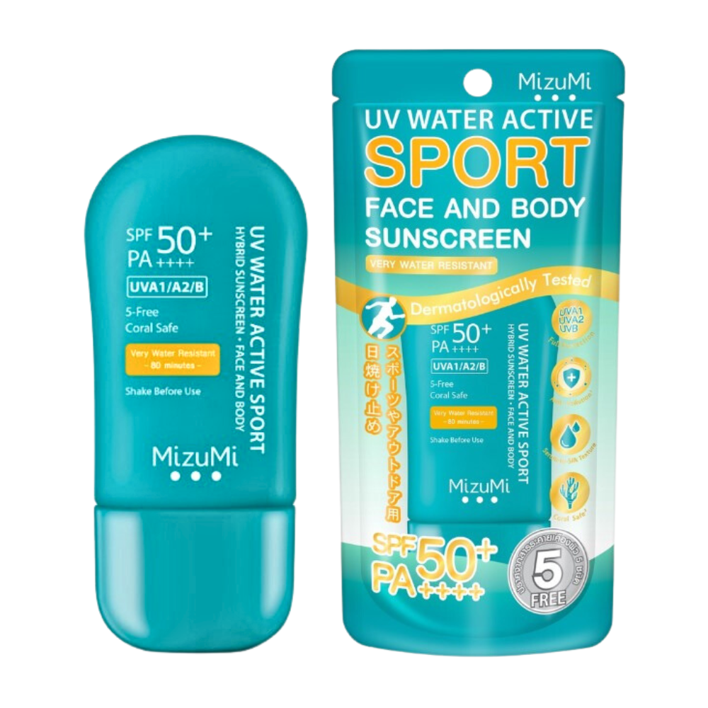 MizuMi Sunscreen UV Water Active Sport SPF50+ PA++++ Face