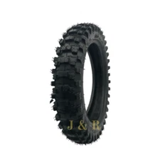 Qind 2.50-10 Mini Dirt Bike Tire Front/Rear Tube Type Off Road Motocross Pattern