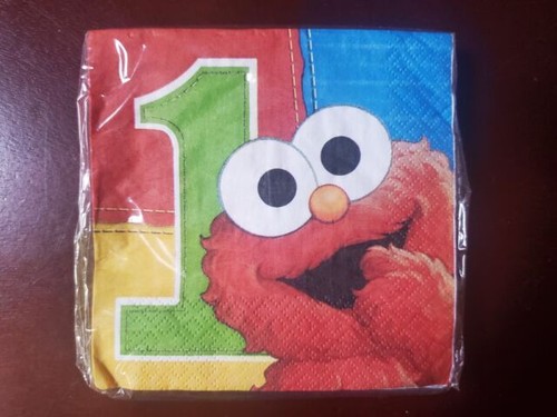 Sesame Street 1st Birthday Party Supplies plates napkins invitations bags U PICK - Picture 18 of 31