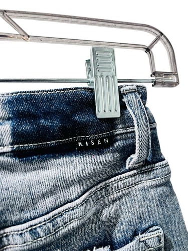 Risen NWT Denim Cut Off Jean Shorts Size Small Medium Wash Summer Casual Cotton - Picture 5 of 6
