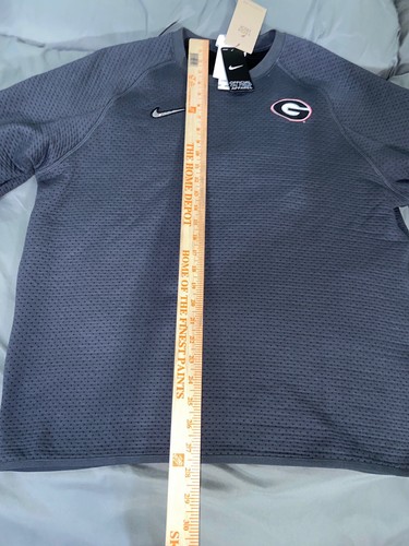 Nike Georgia Bulldogs CFP Team Issued Media Day Tech Pack Pullover Crewneck L - Picture 15 of 15