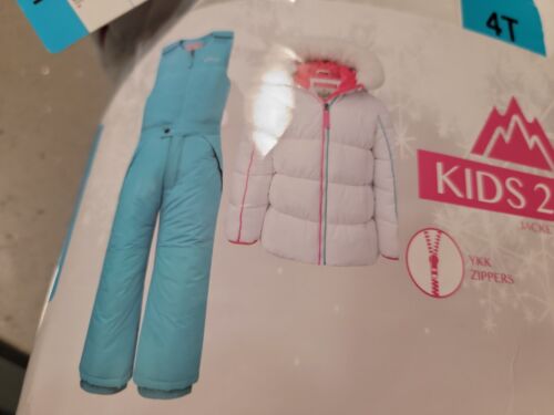 Snozu Kids' 2-Piece Snowsuit, White color - Picture 4 of 7