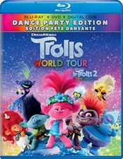 Trolls 2: World Tour - Blu-Ray/DVD/Digital - Brand New w/ slipcover BILINGUAL A