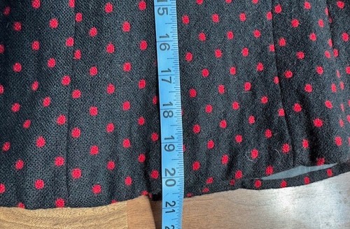 Alberto Makali Womens MED Black & Red Polka Dot Jacket Blazer - Picture 10 of 11