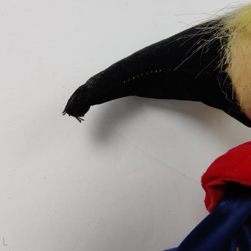 Vintage Wooden Marionette Puppet Court Circus Jester Clown - Picture 5 of 10