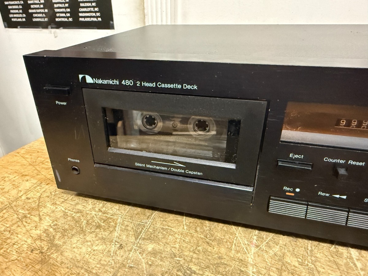 NAKAMICHI 480 Cassette Deck | eBay