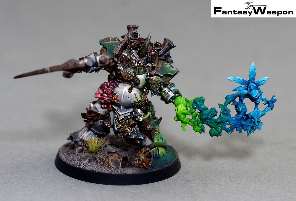 【ウォーハンマー：40K】デスガード：ティファウス / Typhus塗装済み WH40k】 デスガード ティファウス / DeathGuard Typhus | ウォー