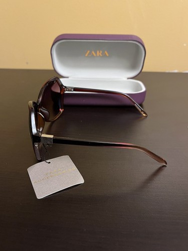 Vintage Zara Sunglasses Brown From 2011-2012 *No Case* - Picture 3 of 5