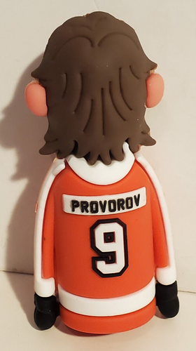 PHILADELPHIA FLYERS IVAN PROVOROY NHL HOCKEY PLAYER VINYL FINGER PUPPET SGA - Picture 2 of 2