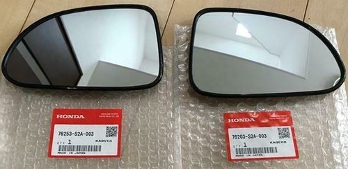 Honda S2000 Convex Version Left & Right Side View Mirror Sub Assy AP1 AP2 OEM - Bild 1 von 4