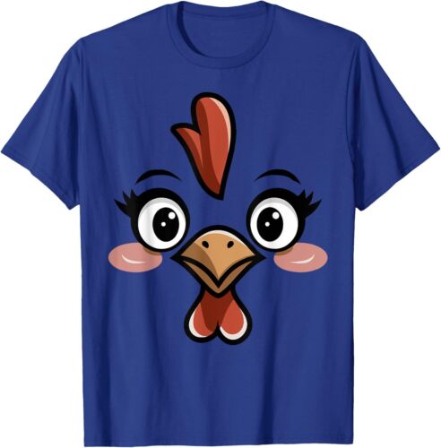 Halloween Chicken Face Tshirt Costume Kids Cute Hen Themed T-Shirt Hoodie - Picture 13 of 14