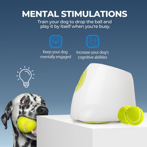 Automatic Dog Ball Launcher for Medium to Large Dogs, Interactive Dog Ball Throw - Bild 2 von 9