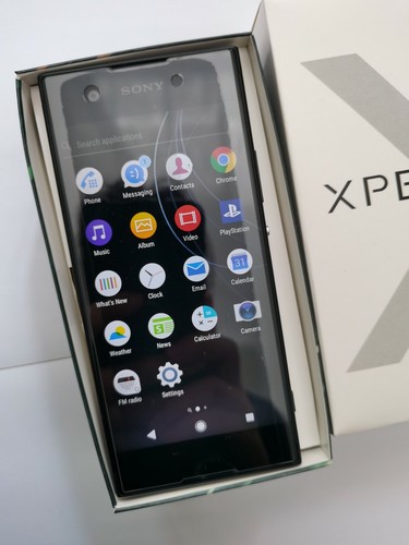 Sony Xperia XA1 - 32GB - Black Single Dual Sim Android unlocked 4G LTE smartphon - Zdjęcie 2 z 12