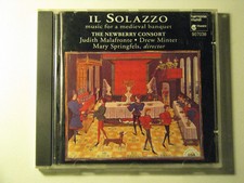 IL SOLAZZO : Music For A Medieval Banquet CD 1993 Harmonia Mundi Codex Faenza