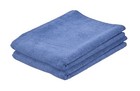 Large Microfiber Cleaning Cloth for Floor/Car Towels 20"x30", 2 Pack, Blue Rags