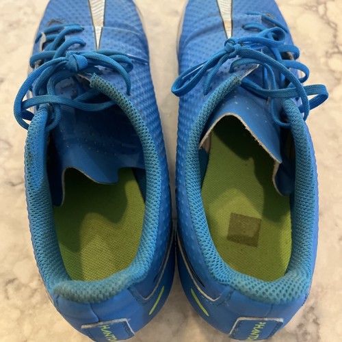 Nike Phantom GT Club FG/MG Soccer Shoes Blue Silver Green CK8459-400 Youth Sz 7 - Picture 10 of 12