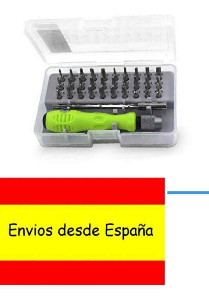 Juego de puntas de destornillador 32 en 1, kit de brocas magnéticas,...