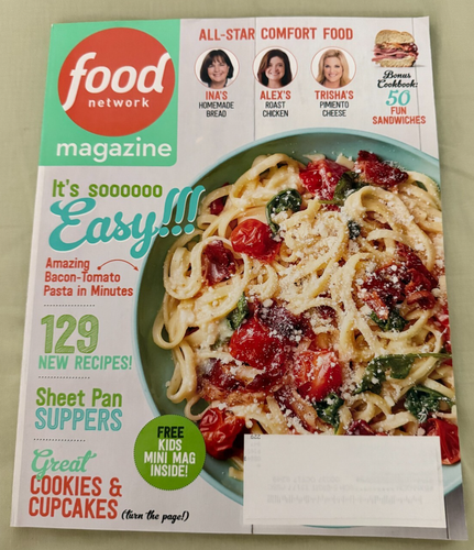 FOOD NETWORK Lot of 10 Magazines - 2017 - Complete Year - Picture 8 of 12
