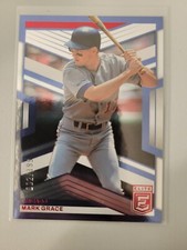 Mark Grace Elite Red 2/199 2023 Panini Chronicles  Baseball