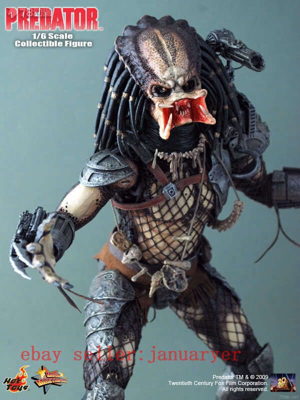 Perfect Hot Toys Mms90 1/6 Predator Yuanzu Predator P1 1.0 Action