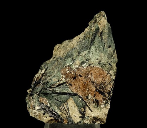 AEGIRINE "sun crystals" & EUDIALYTE --- Russia KOLA PENINSULA Lovoziero /pc388 - Picture 11 of 12
