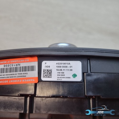 AUDI A6 C7 2011 consola central MMI control multimedia panel de interruptores de arranque/parada - Imagen 4 de 9