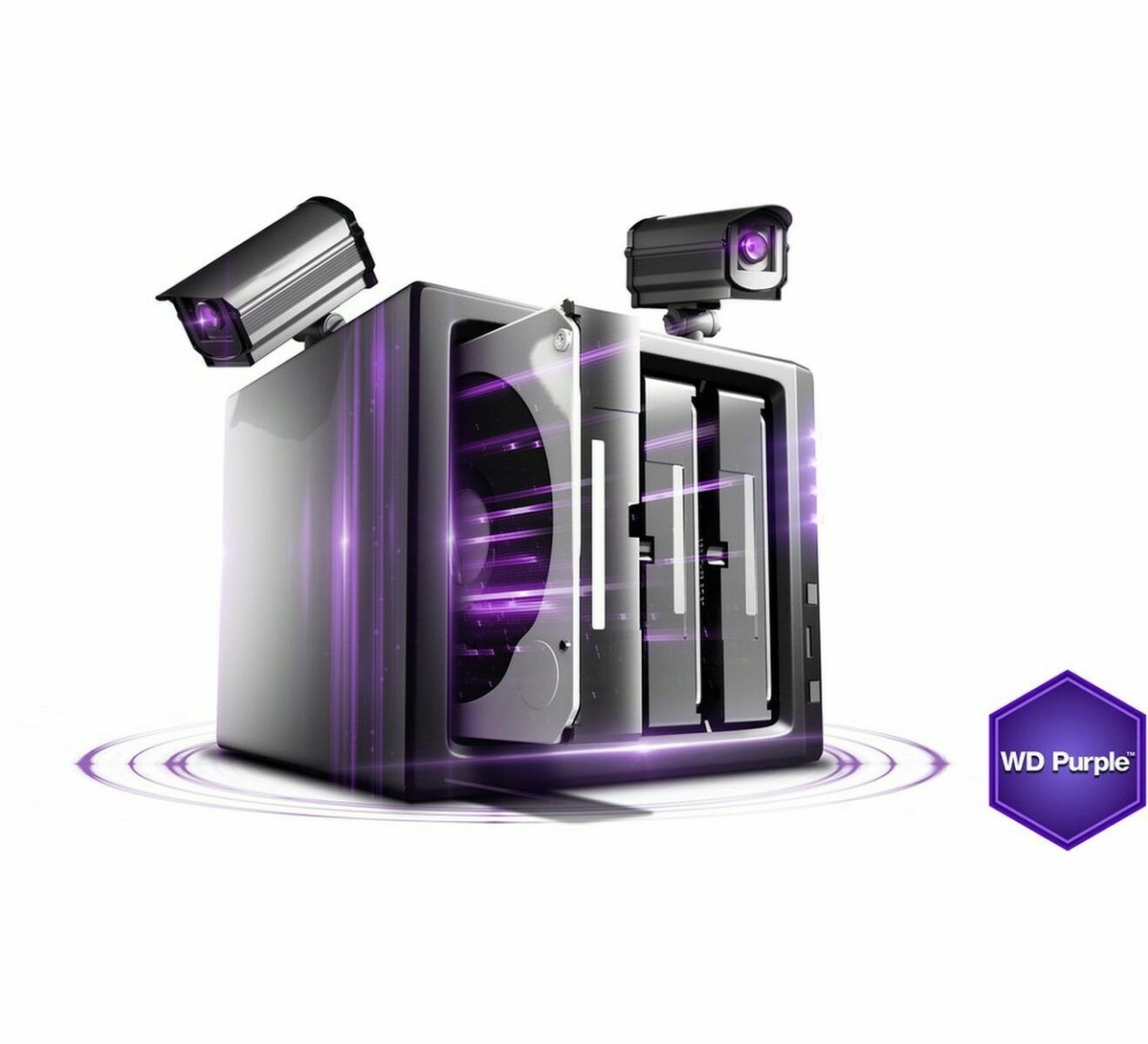 FESTPLATTE WESTERN DIGITAL PURPLE WD10PURZ HA500 1TB 5400U