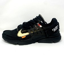 nike x off white air presto black