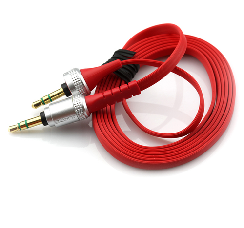 Cord Audio Cable Headphone Cable 3.5mm Male 1.3M for Sony MDR-X10 AUX - Picture 2 of 4