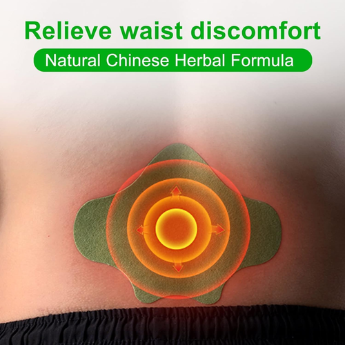 Flexiback Lumbar Spine Pain Relief Patch, Natural Back Pain Patches Heat Patches - Picture 8 of 12