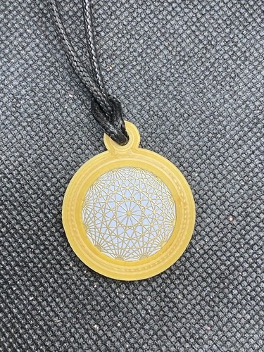 Anhänger Kette Lakhovsky Antenne MWO Oszillator PLA Ring Glücksbringer Talisman - Bild 2 von 14