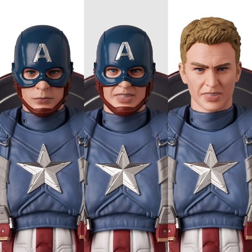 MEDICOM TOY MAFEX No.220 Captain America: The Winter Soldier (abito classico) - Foto 17 di 24