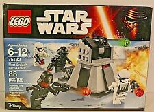 Lego #75132 Star Wars First Order Battle Pack 88 Pcs New Sealed