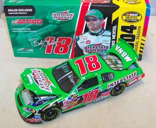 1:24 ACTION 2004 #18 INTERSTATE BOBBY LABONTE NUMBERED NEXTEL INAUGURAL 1/2004 - Imagen 4 de 7