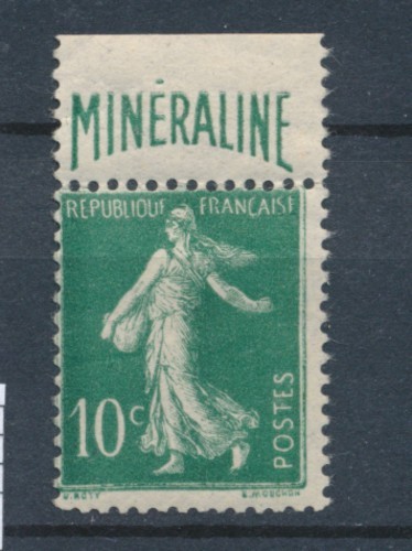 France N°188A 10c green MINERALINE N** rating 725 € signed Calves N2252 - Picture 1 of 2