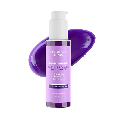 Pore Refining Brightening Face Wash with Niacinamide, BlueBerry & AcaiBerry Extr