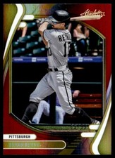 2022 Panini Absolute Gold Red Spectrum Bryan Reynolds 69/99 Pittsburgh Pirates
