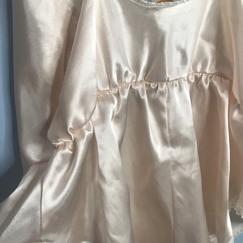 Vintage Escapades Glossy Liquid Satin Lace Flutter Teddy Lingerie Bridal SZ M 8 - Picture 3 of 8