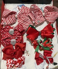 Girls Hair Bows new for the Holidays