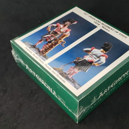 ART GIRONA I-14 92nd Highland Regiment Of Foot WHITE METAL FIGURE MINIATURE New - Picture 7 of 7