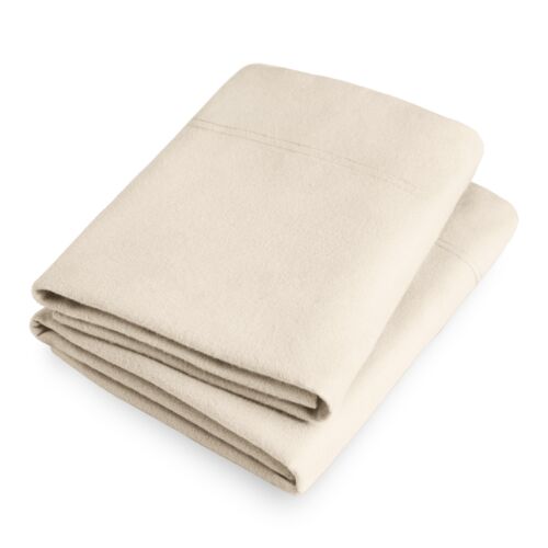 Flannel Pillowcase Set - 100% Double Brushed Flannel Cotton - Bare Home - Picture 35 of 40