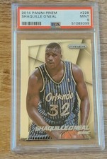 2014 Panini Prizm #228 Shaquille O'Neal PSA 9